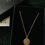 Gold Radiance Pendant Necklace
