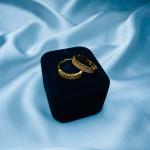 Infinity-Inspired Adjustable Ring With Crystal Detailing