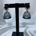 Midnight Meena – Oxidized Jhumka