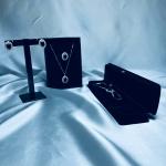 Midnight Grace – Black Stone Jewelry Set