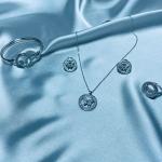 Parwana – Butterfly-Inspired Jewelry Set-Necklace, Earrings, Bangle & Ring