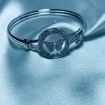 Parwana – Butterfly-Inspired Jewelry Set-Necklace, Earrings, Bangle & Ring