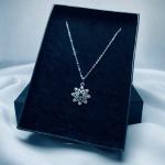 Enchanted Blossom Elegant Silver Necklace